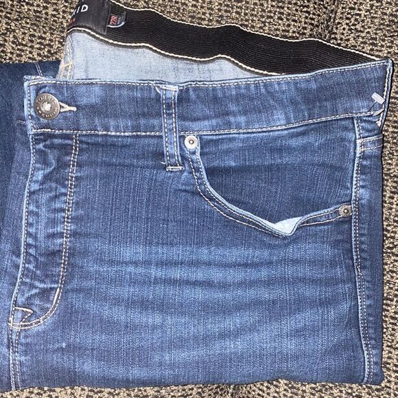 ✨2xHP✨SKY HIGH SKINNY JEAN - PREMIUM STRETCH DARK WASH✨ - Picture 5 of 6
